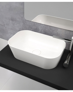 Lavabo da appoggio solid surface Sanycess - Rust - small