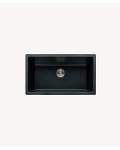 Lavello da cucina 790 mm - granito nero opaco - Arum - small