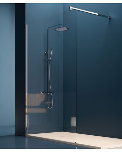Parete doccia fissa Cromo, Serie Fix