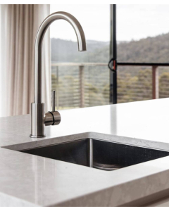 Lavello da cucina singolo 380 mm - acciaio inox - Balsa