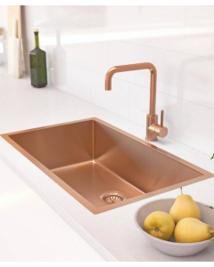 Lavello singolo 750 mm - rame spazzolato - Hiba