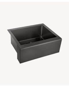 Lavello da cucina 600 mm - gunmetal spazzolato - Sugi