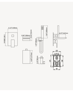 Miscelatore vasca da incasso - Thilia - small