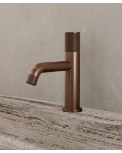 Miscelatore lavabo design senza limitatore di portata - Leros