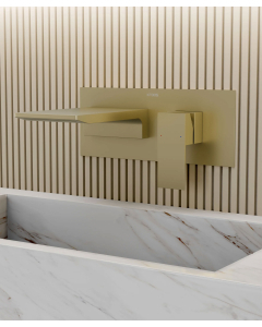 Miscelatore lavabo a parete a cascata - Thilia
