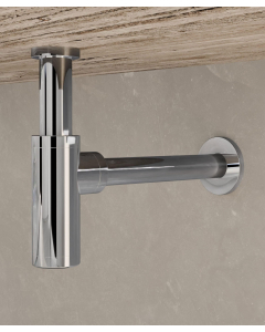 Sifone lavabo - Cromato - small