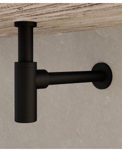 Sifone lavabo - Nero - small