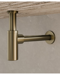 Sifone lavabo - Oro spazzolato - small