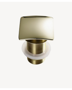 Piletta lavabo clic-clac quadrata - Champagne