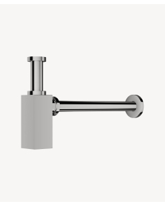 Sifone lavabo quadrato Cromato - small