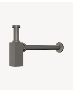 Sifone lavabo quadrato Nickel spazzolato - small