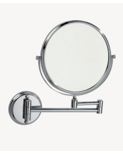 Specchio ingranditore rotondo - Cromato