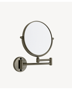 Specchio ingranditore rotondo - Gun metal