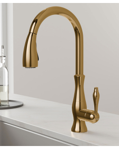 Miscelatore cucina moderno con doccetta e tubo estraibile