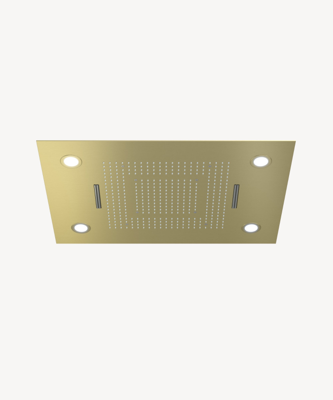 Gruppo doccia termostatico multifunzione a LED - 600x800 mm