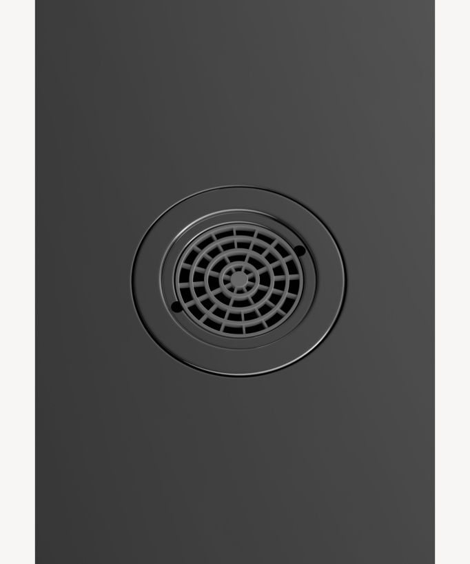 Gruppo doccia termostatico con 3 getti LED - 900x300 mm