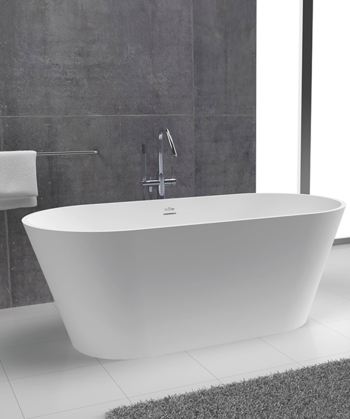Vasca freestanding Bianco opaco - Moderna