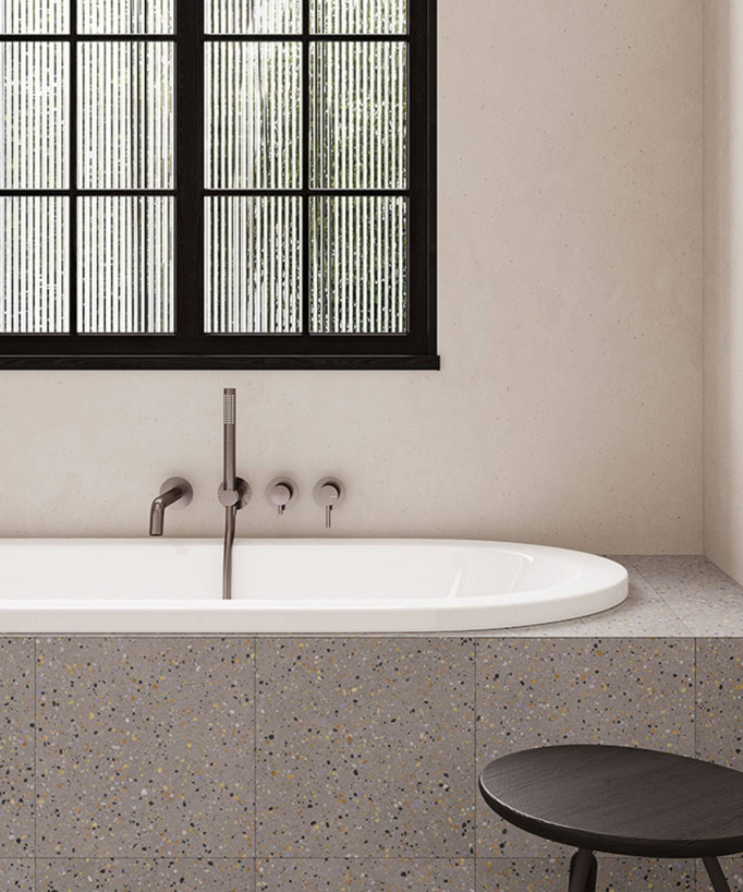 Vasca acrilica da incasso Bianco lucido - Loft
