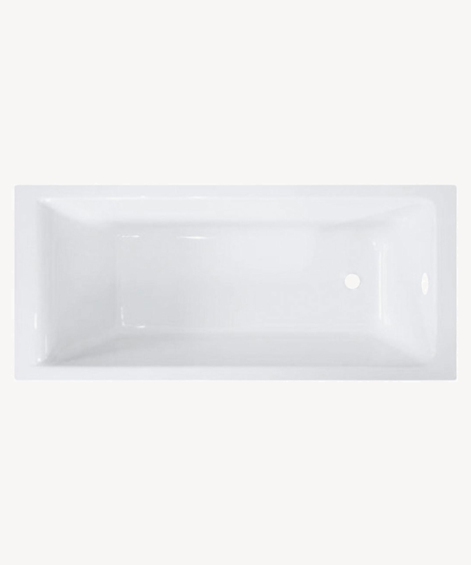 Vasca rettangolare classica Bianco lucido - Bali