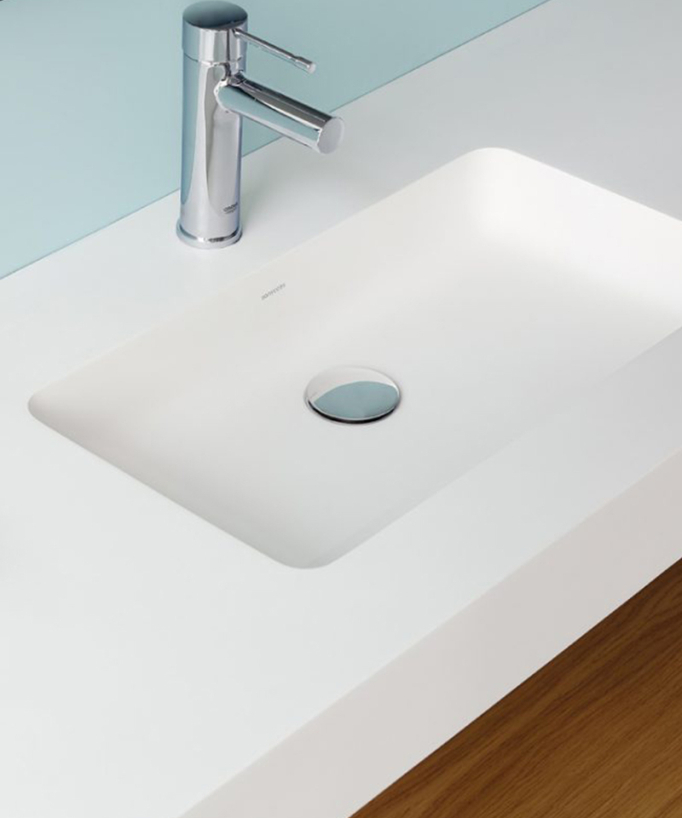 Lavabo sospeso Bianco Cardiff Muro