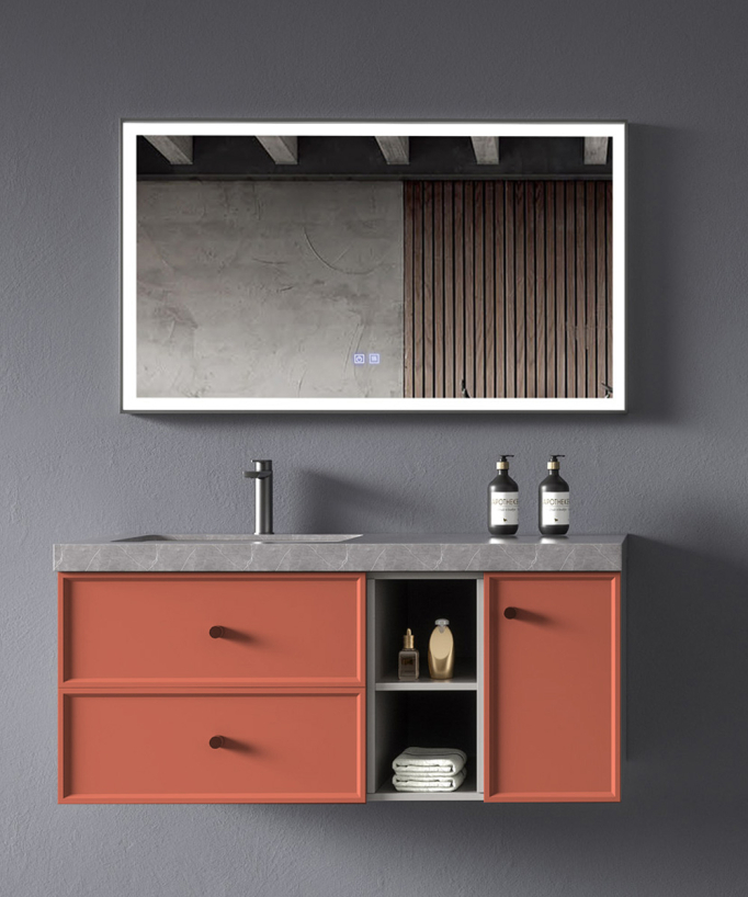 Mobile da bagno Arancione Delhi - 120 cm - small