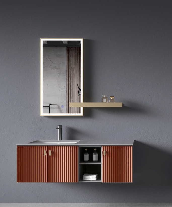 Mobile da bagno Arancione Bombay - 120 cm - small