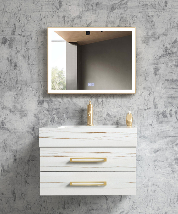 Mobile da bagno Bianco Jaipur - 80 cm - small