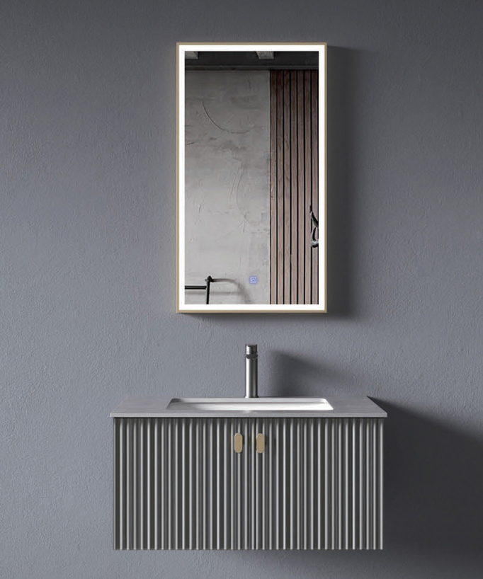 Mobile da bagno Grigio Bombay