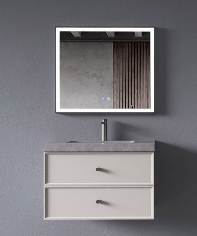 Mobile da bagno Grigio Delhi