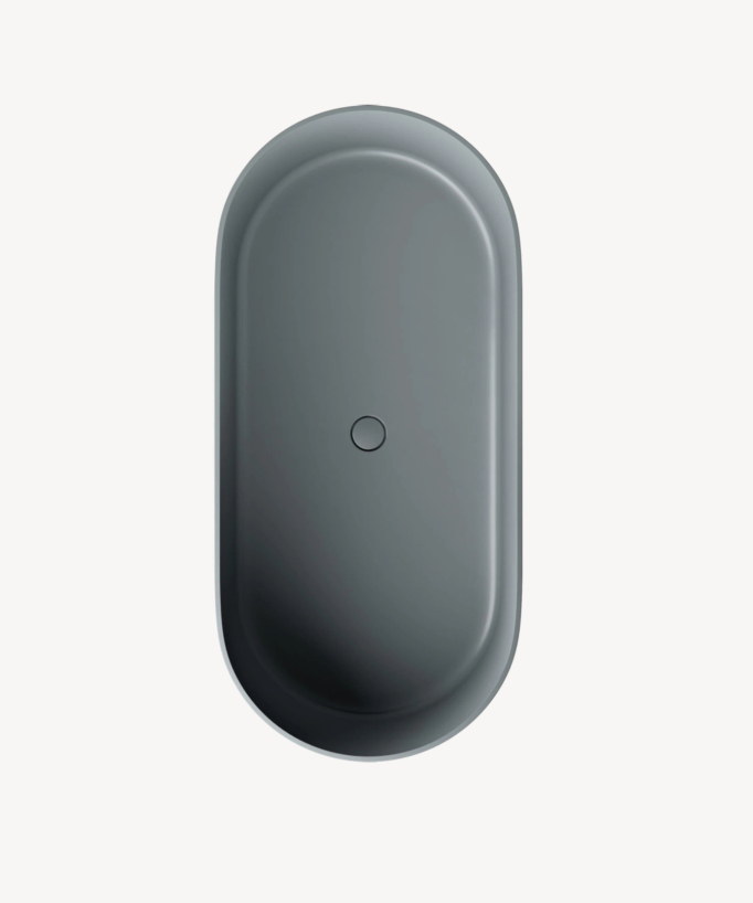Ovo - Vasca freestanding ovale Grigio