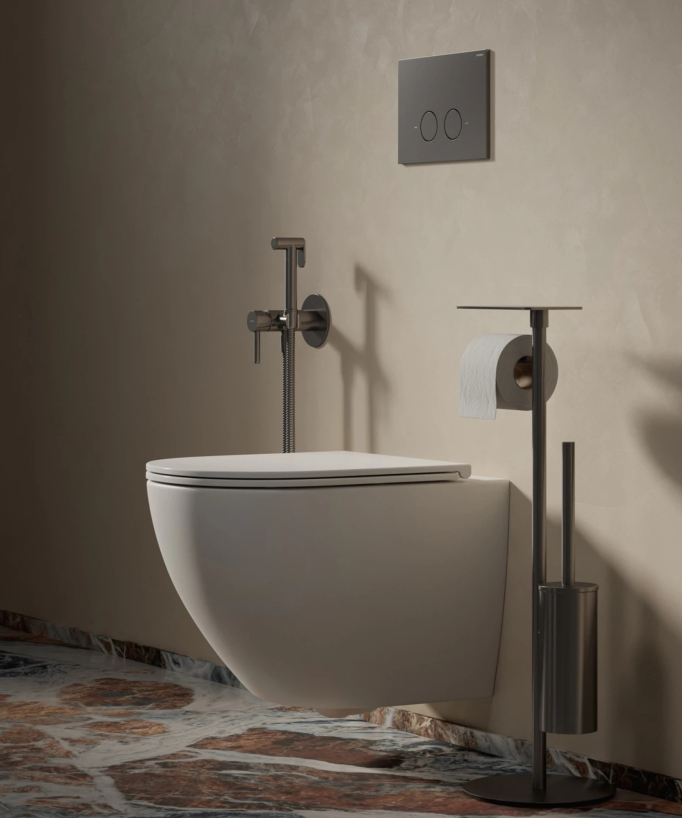 Ottawa - WC sospeso con sedile soft-close - Bianco