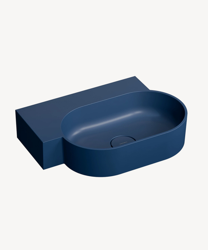 Ovo - Lavabo sospeso - Blu