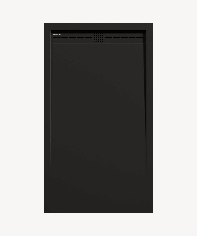 Piatto doccia Noir, finitura Liscia Stone CACH, griglia colorata