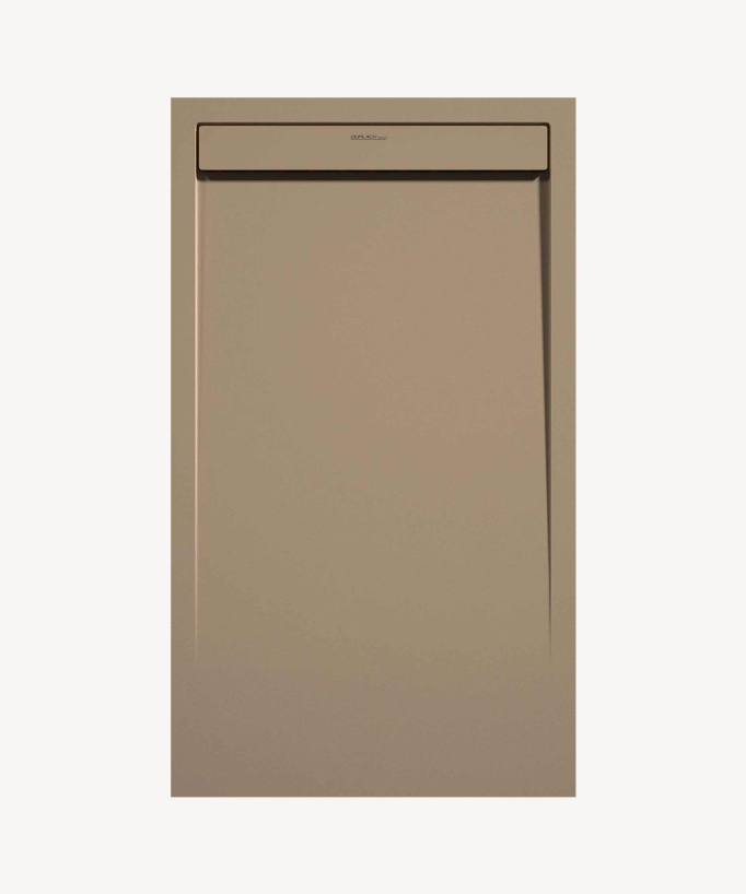 Piatto doccia Moka, finitura Liscia Stone SMART, griglia colorata