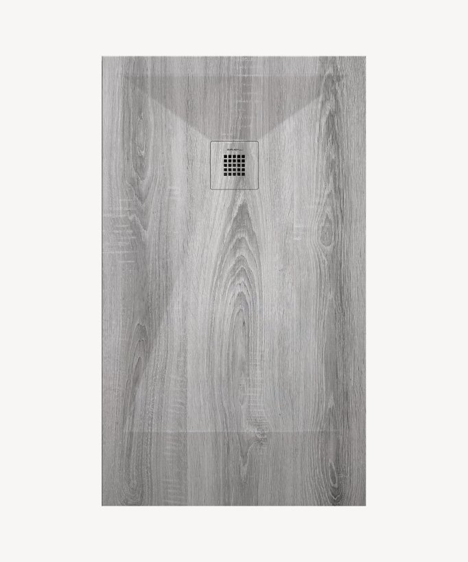 Piatto doccia Vintage, finitura Liscia Stone 3D, griglia colorata
