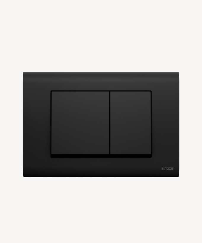 Placca di comando a doppio azionamento compatibile con Sigma Geberit