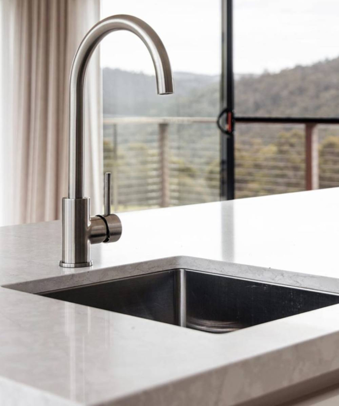 Lavello da cucina singolo 380 mm - acciaio inox - Balsa