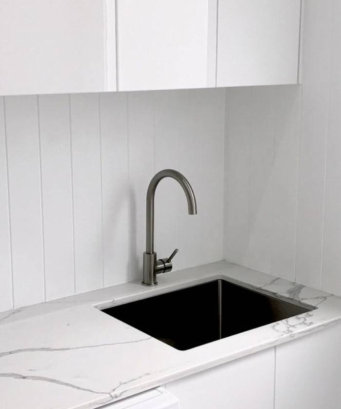 Lavello da cucina singolo 550 mm - acciaio inox - Ohia