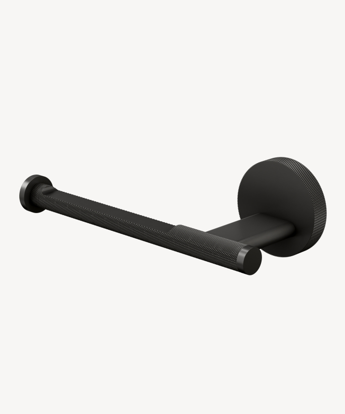 Porta carta igienica a parete Gun metal - Leros
