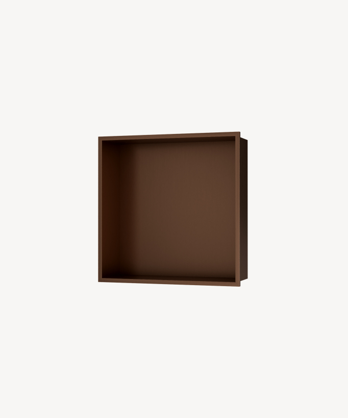 Nicchia bagno incasso - Oro rosa spazzolato