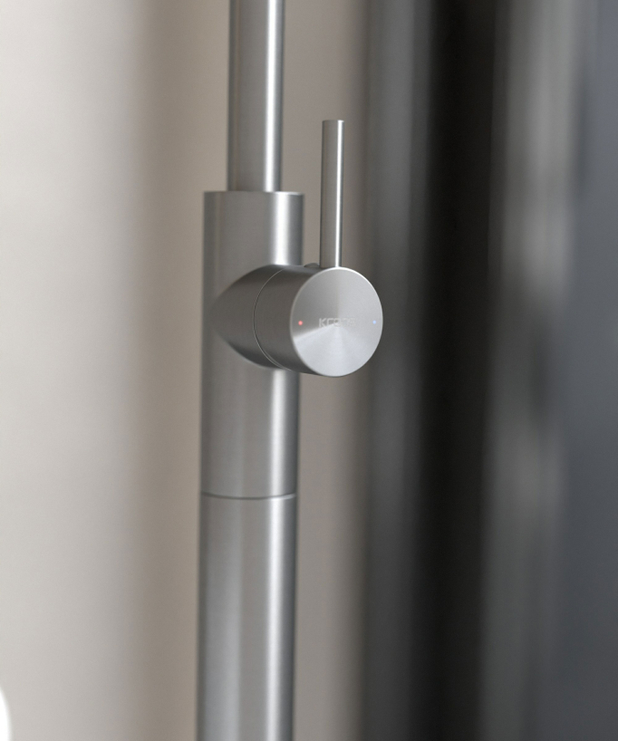 Rubinetto miscelatore vasca monocolonna gunmetal - Corbeau