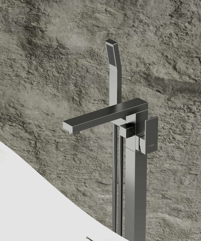 Miscelatore vasca-doccia monocolonna gunmetal - Sirius