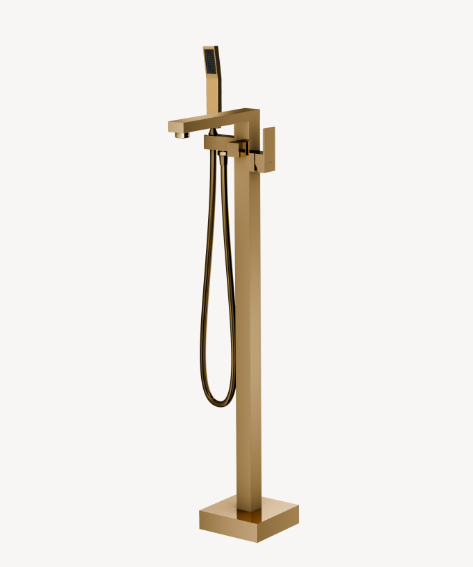 Miscelatore vasca-doccia monocolonna dorato - Sirius