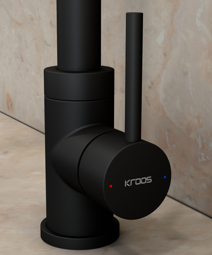 Miscelatore cucina nero - Corbeau