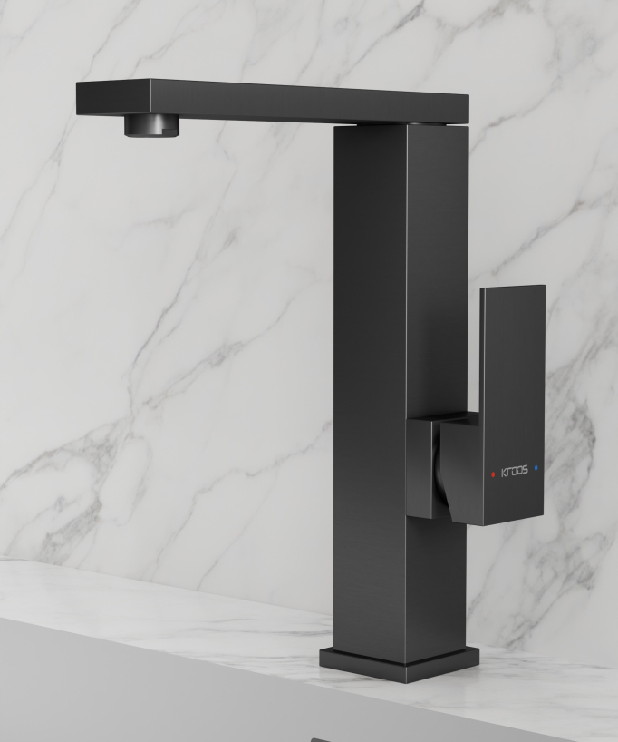 Rubinetto miscelatore cucina Gun metal - Sirius