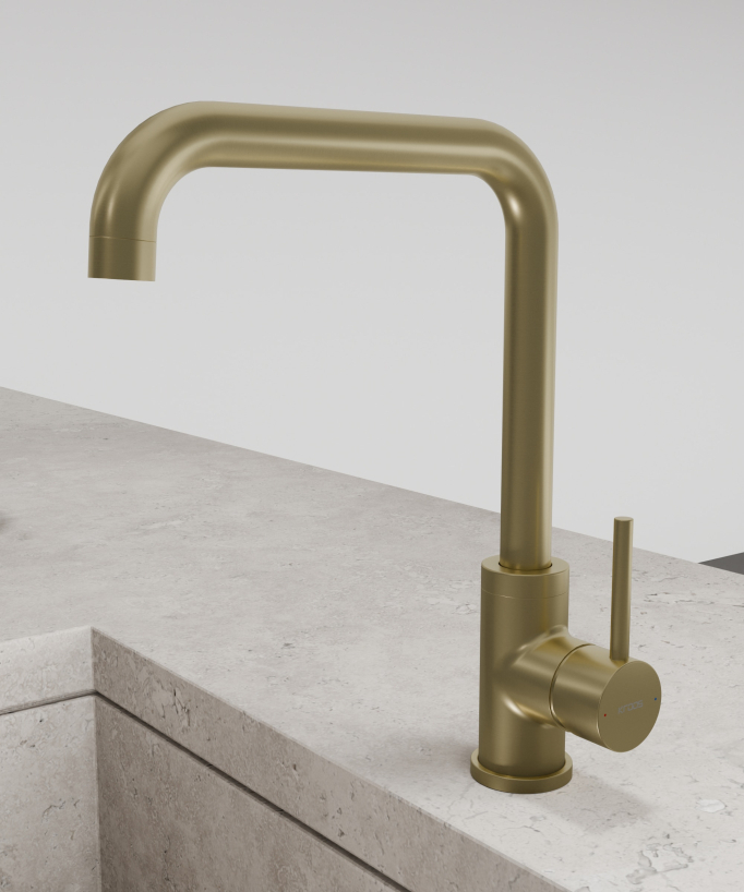 Miscelatore cucina Oro spazzolato - Corbeau
