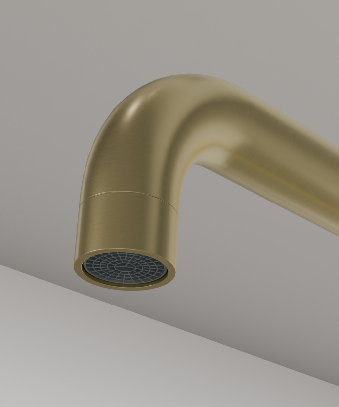 Miscelatore cucina Oro spazzolato - Corbeau
