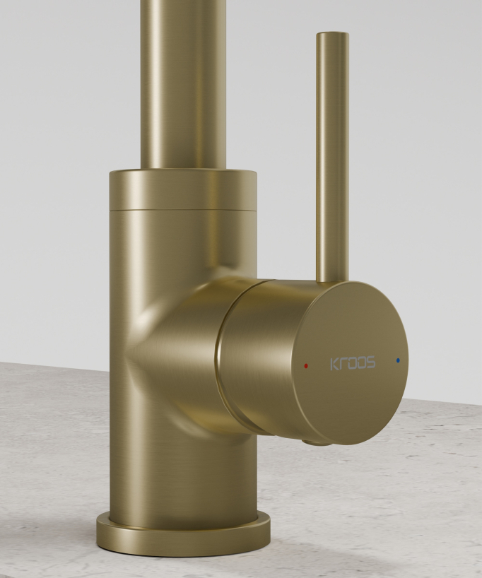 Miscelatore cucina Oro spazzolato - Corbeau