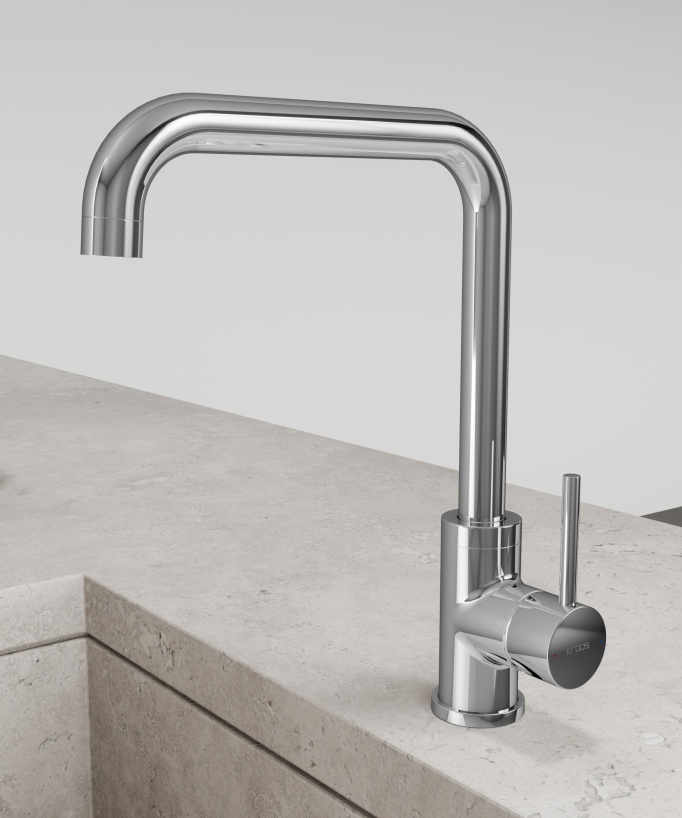 Miscelatore cucina Cromato - Corbeau