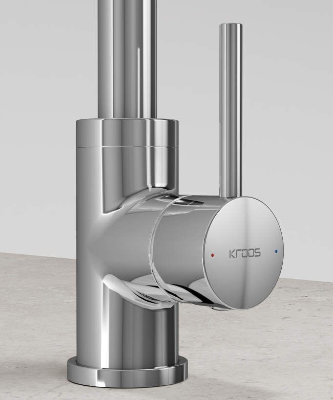 Miscelatore cucina Cromato - Corbeau